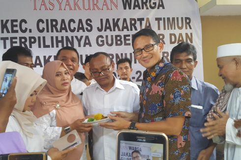 Upaya Rekonsiliasi, Sandiaga Akan Temui Djarot