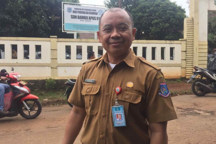 Kepala Dinas Pendidikan dan Kebudayaan Tangerang Selatan Taryono 