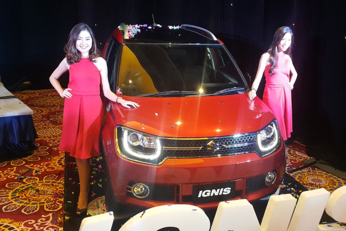 Suzuki meluncurkan Ignis, city car terbaru di Indonesia, Senin (17/4/2017).