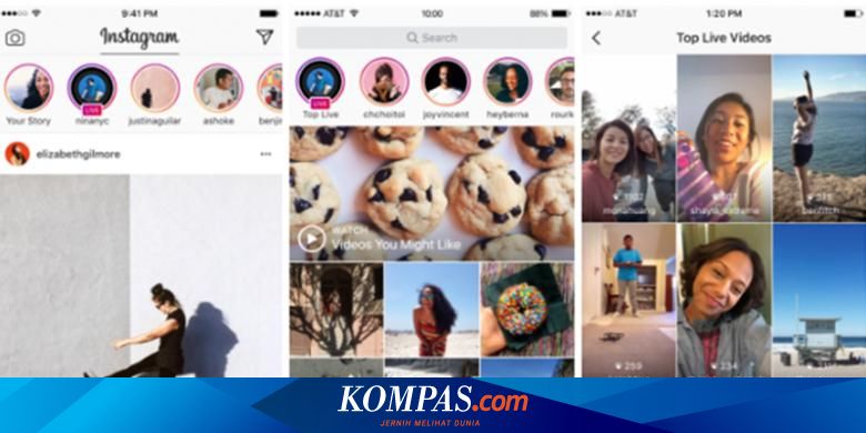 Siaran Langsung Instagram Live Stories Sudah Bisa Dijajal Di