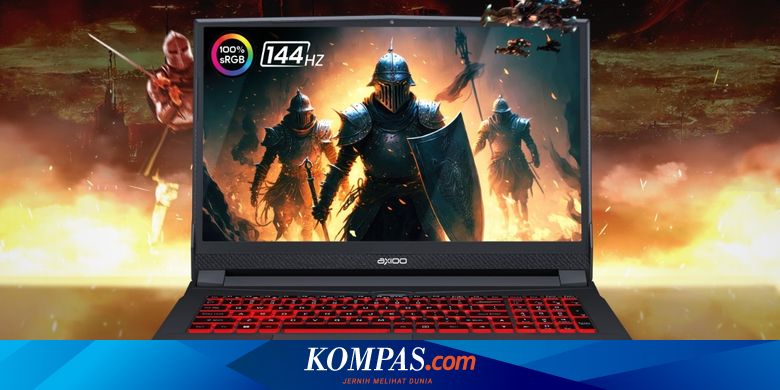 Axioo Pongo, Laptop Gaming Pertama Axioo Meluncur di Indonesia