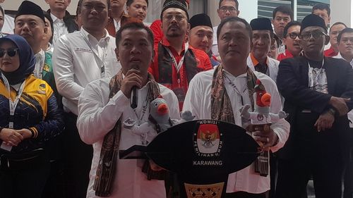 Calon Petahana Pilkada Karawang Targetkan Menang 60 Persen Suara
