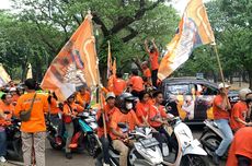 Pendukung Pramono-Rano Padati Lokasi Debat Pilkada Jakarta, Nyanyikan Yel "Jakarta Kota Gue"