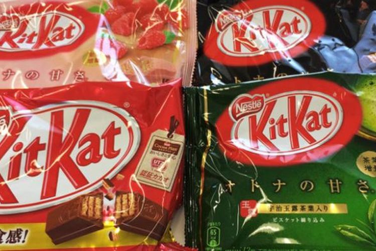 Sampai saat ini ada lebih dari 300 varian rasa KitKat yang beredar di Jepang.
