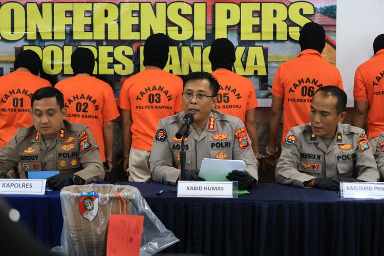 Kurang dari 48 Jam, 8 Tahanan Kabur dari Polres Bangka Berhasil Ditangkap Kembali