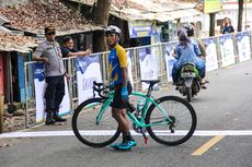 Cycling de Jabar 2023, Cerita Peserta Tertua Finis Etape Pertama
