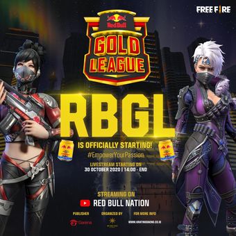  Liga e-sports bertajuk Red Bull Gold League (RBGL) bergulir pada akhir Oktober.
