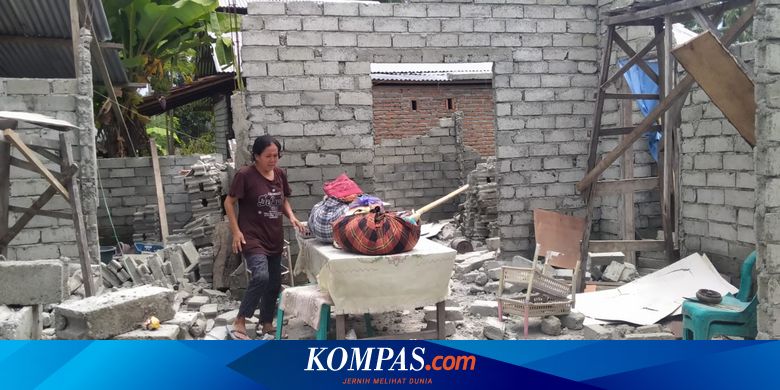 Gempa M 5,8 di Tojo Una-una, Seorang Anak Perempuan Tewas dan Belasan Bangunan Rusak - Vimarsana News