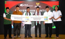 Lewat Baznas, BPJS Ketenagakerjaan Serahkan Bantuan Kemanusiaan untuk Palestina