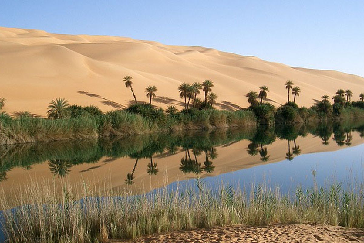 Siwa Oasis, salah satu tempat terisolasi di ujung bumi.