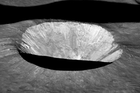 Ilmuwan Temukan Bukti Dampak Meteorit Raksasa pada Permukaan Bulan