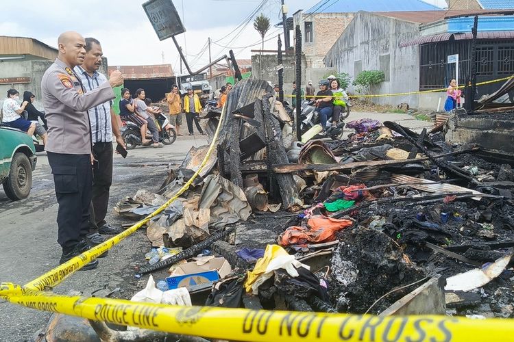 KARO 27062024 K160-19 Wartawan di Karo Tewas Terbakar Bersama Istri, Anak dan Cucu