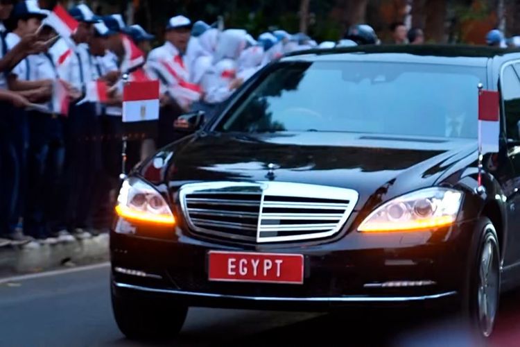 Presiden Mesir Abdel Fattah El-Sisi Tiba di Jakarta