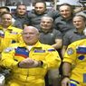 3 Kosmonot Rusia Tiba di ISS dengan Warna Khas Bendera Ukraina. Ada Pesan Khusus?