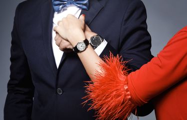 Ilustrasi jam tangan.