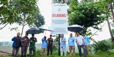 Jaga Kawasan Hutan, Otorita IKN Pasang Papan Larangan Aktivitas Ilegal di Tahura Bukit Soeharto
