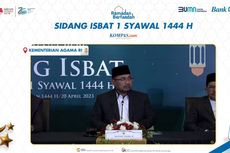 Hilal Tidak Penuhi Kriteria MABIMS, Lebaran Jatuh Sabtu 22 April 2023