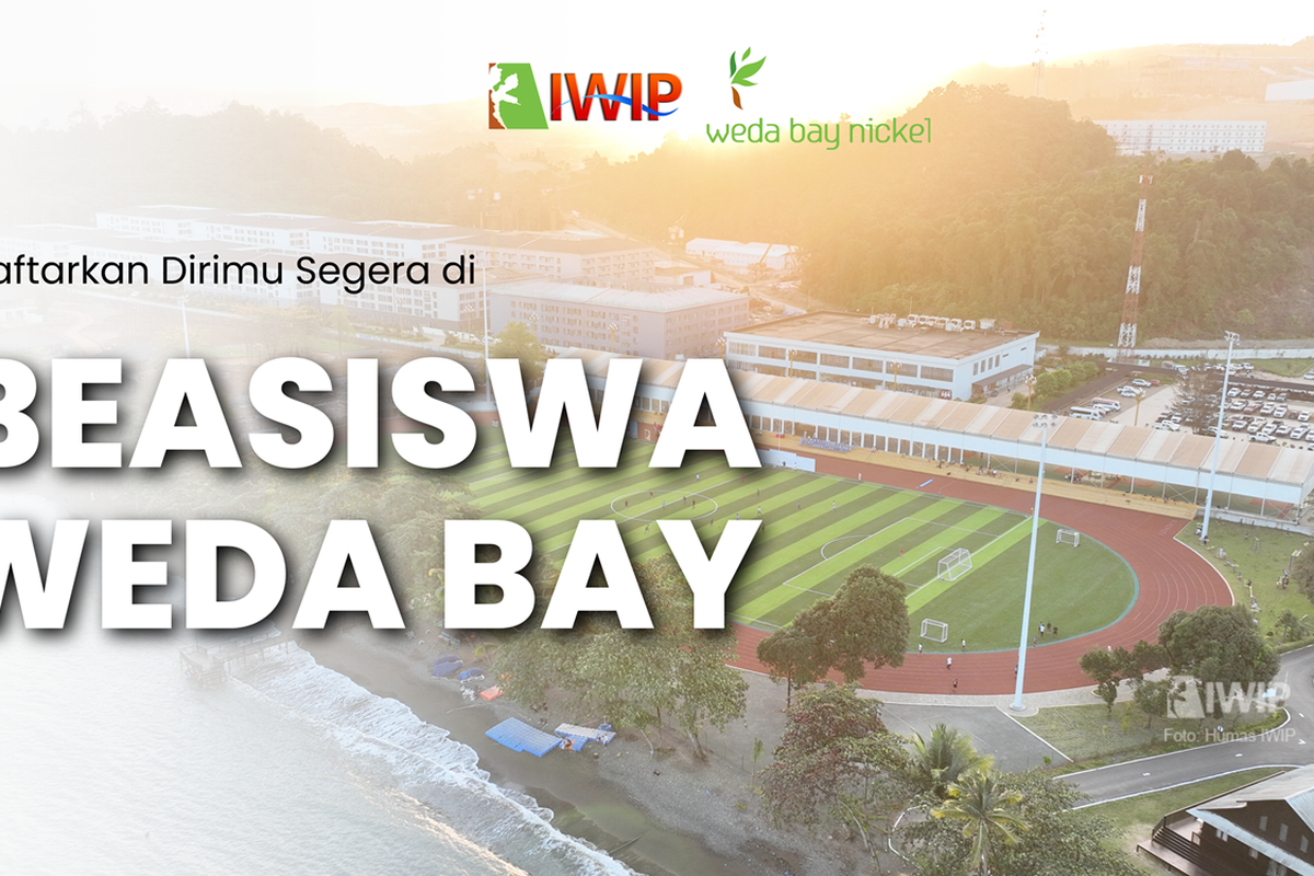 PT Indonesia Weda Bay Industrial Park (IWIP) dan PT Weda Bay Nickel (WBN) kembali membuka program Beasiswa Weda Bay 2024 untuk mahasiswa dan mahasiswi dari desa-desa lingkar industri dan tambang. 