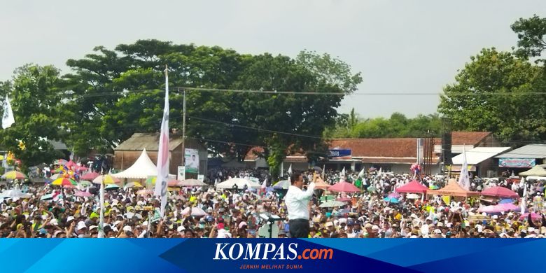 Kampanye di Tegal, Anies Curhat soal Izin Kumpulkan Massa Kerap Dipersulit