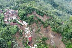 Tanah Bergerak, 10 Rumah di Banjarnegara Roboh, 87 Warga Mengungsi