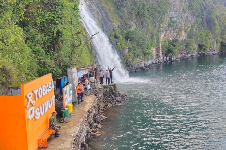 Kronologi Mahasiswa Unika Hilang Tenggelam Saat Berenang di Air Terjun Situmurun Danau Toba