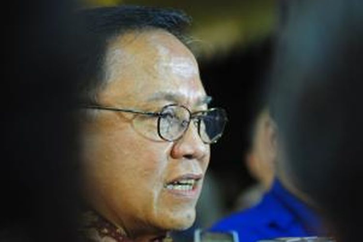 Menteri Kabinet Negara, Dipo Alam, ketika berada di Sumenep, Rabu (4/12/2013) dalam kunjungan Presiden di Madura.