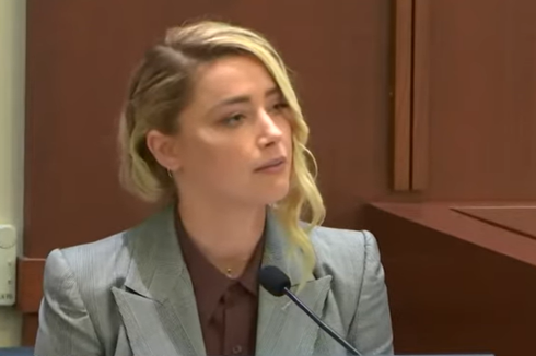 Klaim Dapat Ancaman Pembunuhan Selama Sidang, Amber Heard: Orang-orang Ingin Memasukkan Bayi Saya ke Microwave