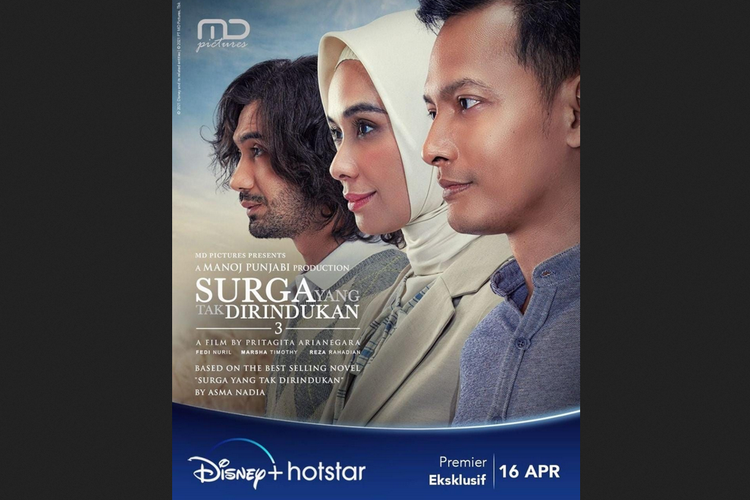 Poster film Surga yang Tak Dirindukan 3