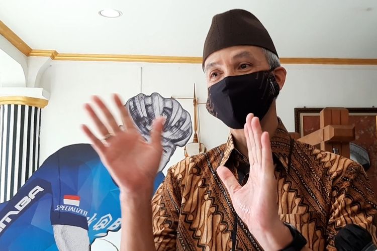 Gubernur Jawa Tengah Ganjar Pranowo