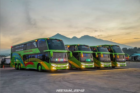 PO Gunung Harta Rilis 4 Bus Baru, 2 Double Decker dengan Bangku 1-1-1