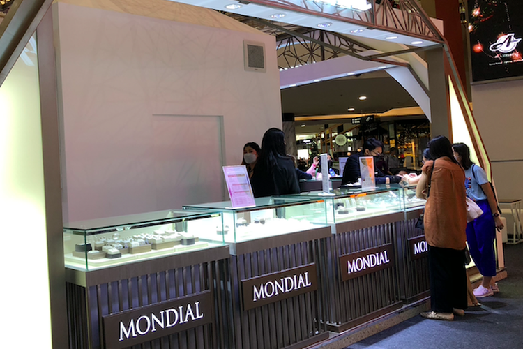 Koleksi perhiasan Mondial di Dazzling Jewelry Festival