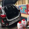 Mitsubishi Outlander PHEV Kawal PMI Semprot Disinfektan di Jakarta