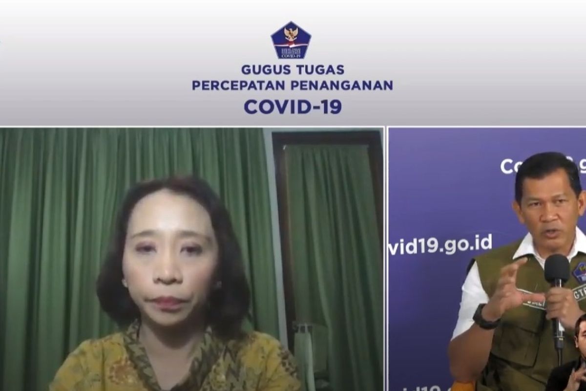 Tangkapan Layar Talk Show Gugus Tugas