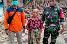 Tangisan Nenek 92 Tahun yang Hidup Sebatang Kara, Rumahnya Roboh akibat Gempa Malang