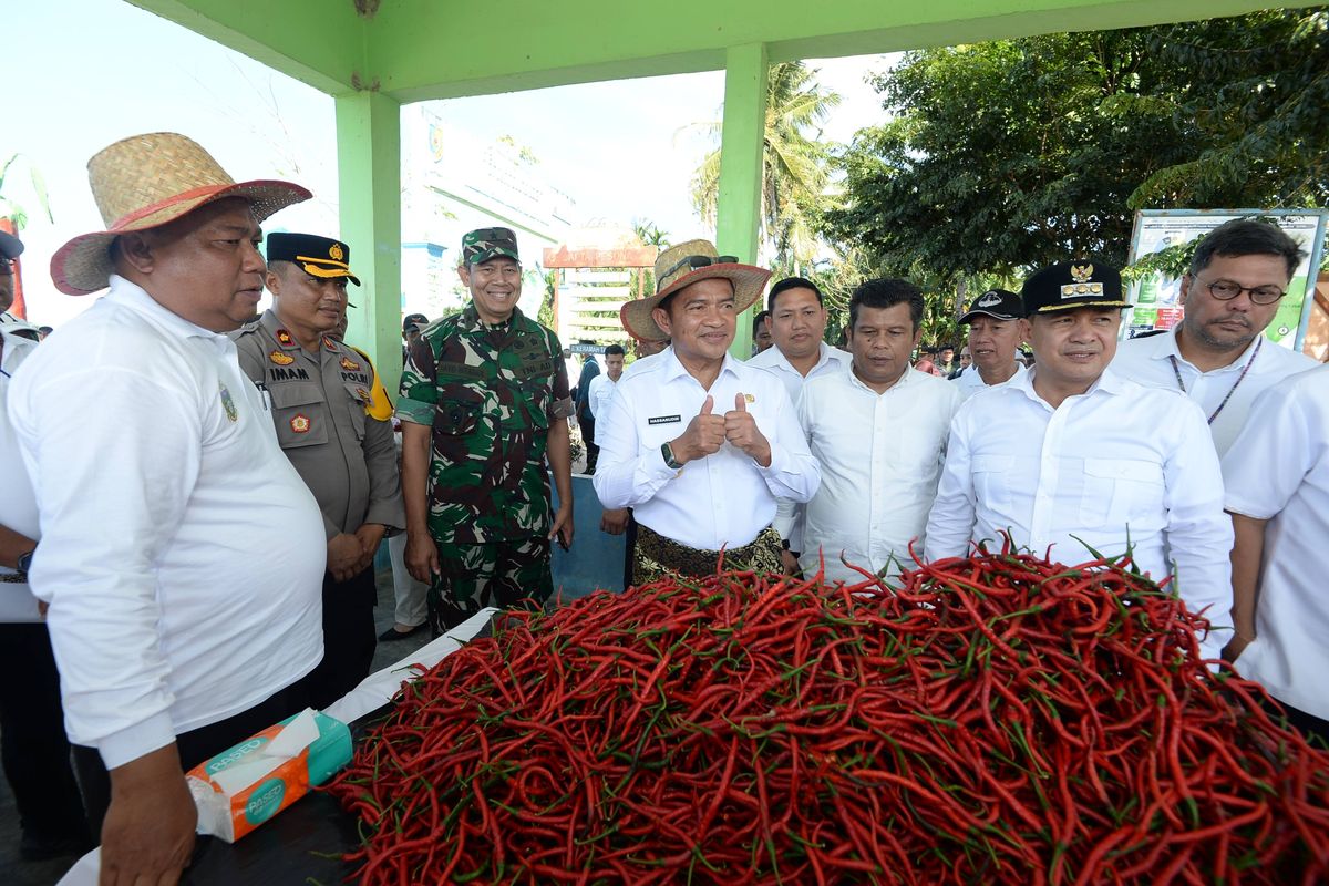Pemprov Sumut kendalikan inflasi menjelang Natal dan Tahun Baru.