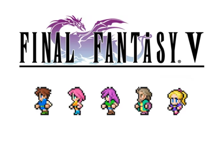 Ilustrasi Final Fantasy V Pixel Remaster.