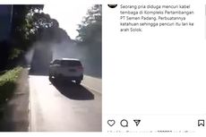 Viral, Video Pengejaran Truk yang Dikemudikan oleh Pelaku Pencurian Kabel PT Semen Padang