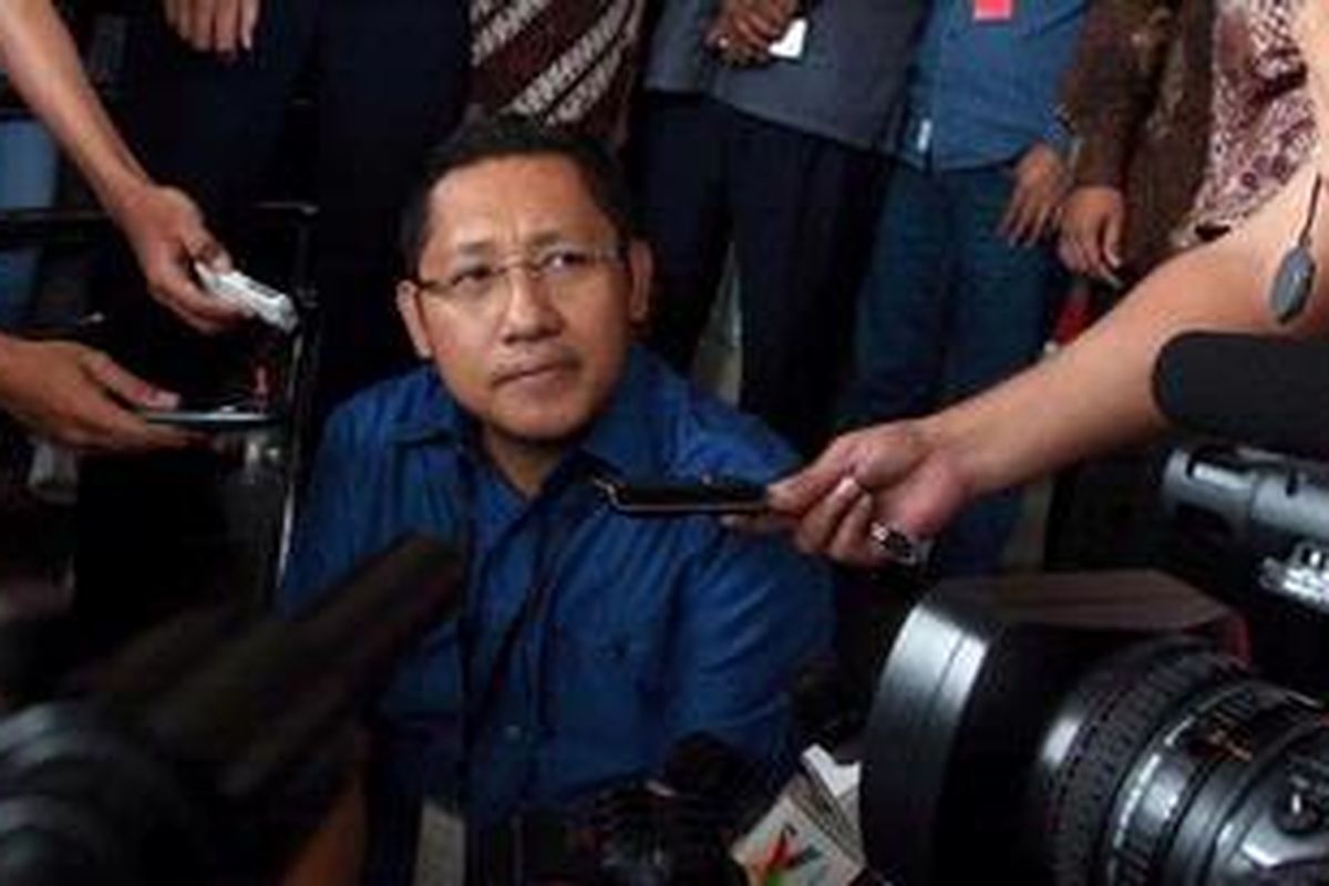 Ketua Umum Partai Demokrat Anas Urbaningrum 