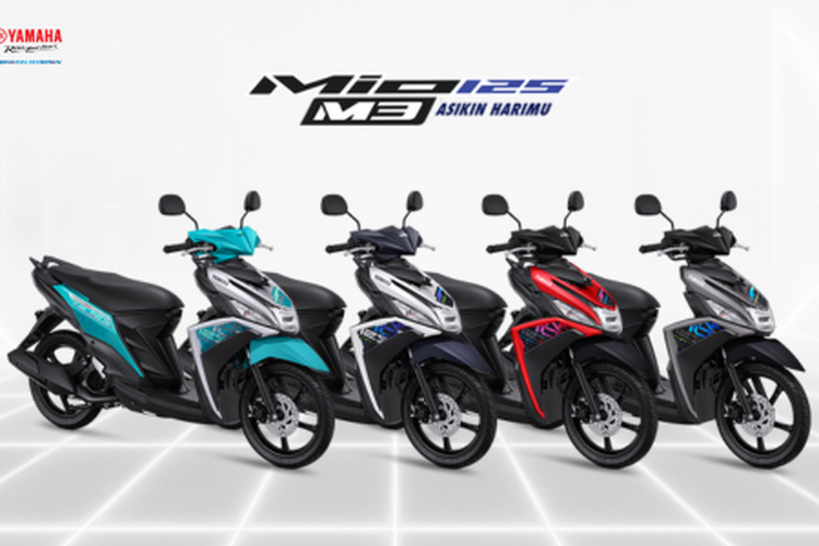 Pilihan warna baru Yamaha Mio M3 2025