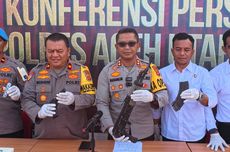 Warga Aceh Utara Serahkan Dua Senjata Api AK-56 Sisa Konflik ke Polisi