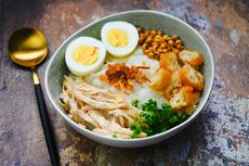 Resep Bubur Ayam Sederhana Tanpa Kuah, Pilihan Makanan Saat Flu