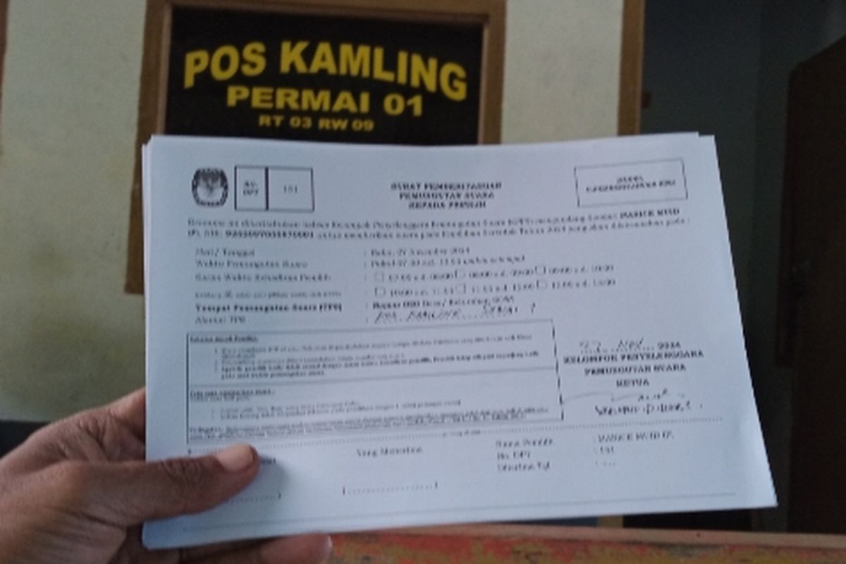 143 Warga di Perumahan Sowi Manokwari Tidak Terima Undangan Memilih meski Nama Ada di DPT