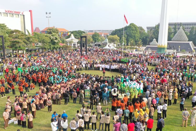 Jumlah peserta mencapai 9.319 orang.