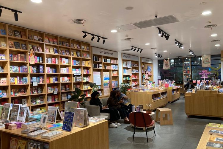 Gramedia Jalma di kawasan Blok M, Jalan Melawai 3, Kebayoran Baru, Jakarta Selatan.