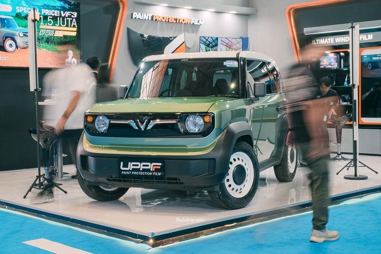 Modifikasi mobil listrik VinFast VF 3