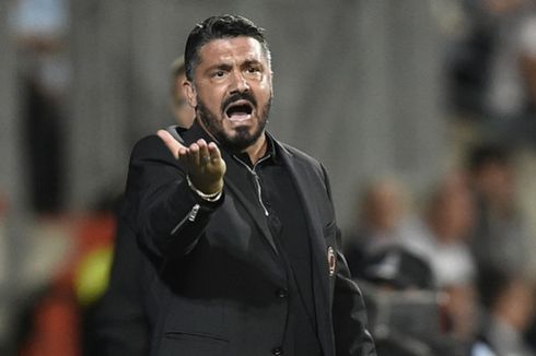 Gattuso Tak Puas meski AC Milan Menang atas Olympiakos