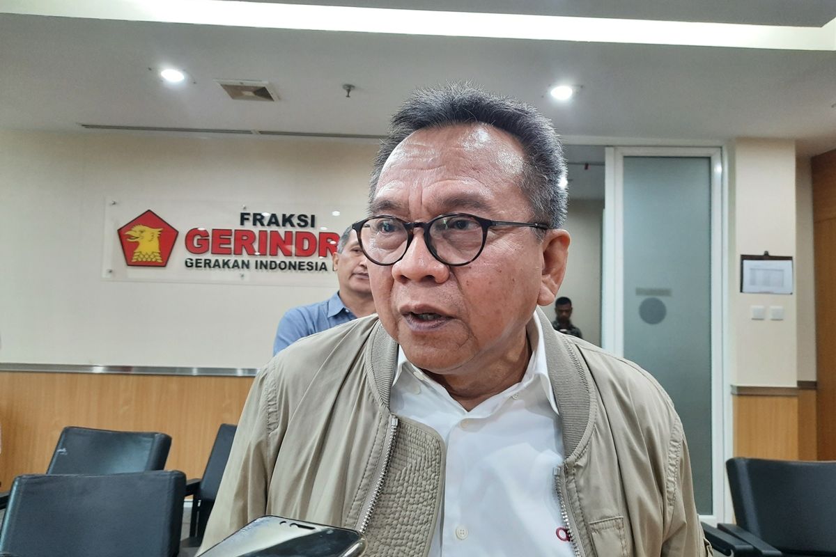 Wakil Ketua DPRD DKI dari Fraksi Gerindra Mohamad Taufik di lantai 2, Gedung DPRD DKI, Jakarta Pusat, Rabu (6/11/2019)