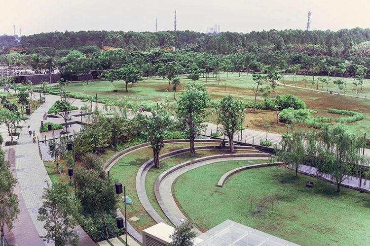 Taman BXchange, salah satu tempat wisata Tangerang Selatan dan sekitarnya.