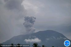 Gunung Ibu Meletus, Warga dan Wisatawan Diimbau Waspada