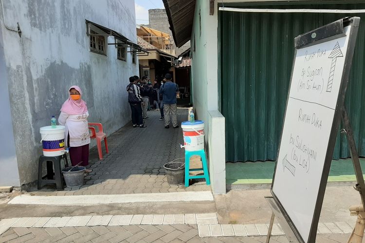 situasi gang rumah RWH di daerah Nologaten, Caturtunggal, Depok, Sleman.